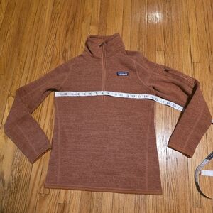 Patagonia Women's Half-Zip Fleece Pullover — Rust